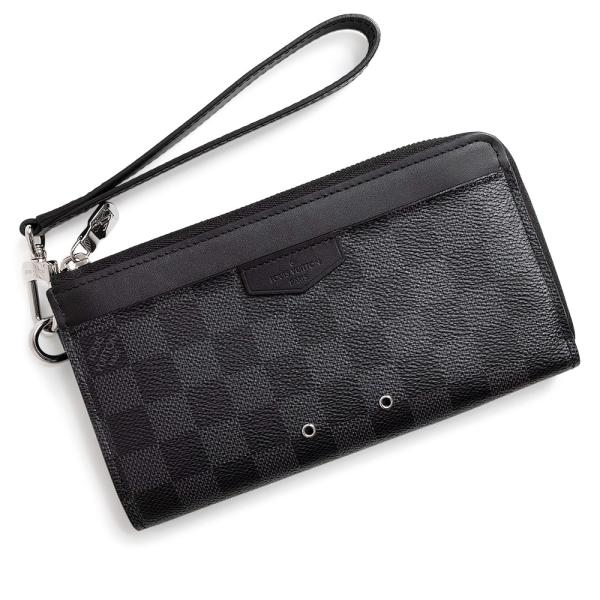 LOUIS VUITTON/ルイヴィトン ビトン N60379 ジッピードラゴンヌ L字ファスナー ダミエ レザー 長財布 ブラック メンズ ブランド LOUIS VUITTON（ルイ・ヴィトン） （新品・未使用品）LOUIS VUITTON