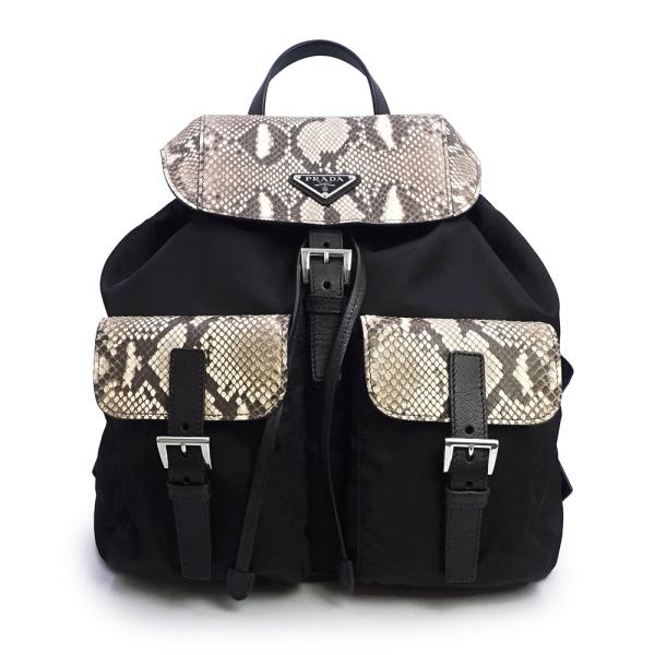 極美品/ギャランティ付属　PRADAリュック　1BZ811サフィアーノ PRADA（プラダ） （美品）PRADA 1BZ811 テスート バックパック