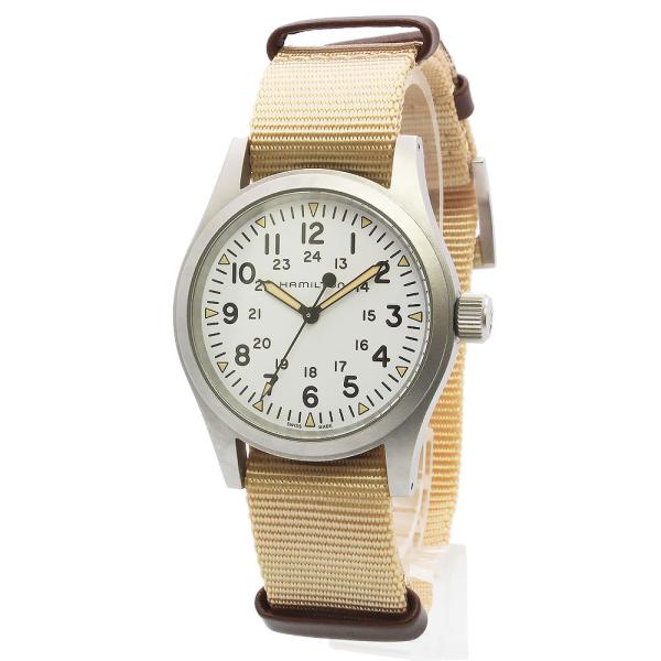 【極美品/OH済】ハミルトン カーキ フィールド メカ 38mm H694390 HAMILTON（ハミルトン） （美品）HAMILTON H694390 カーキ フィールド