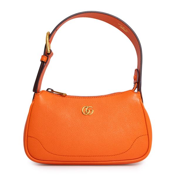 小波　ベニバナ グッチストラップゴールドとオレンジストライプ2本セット GUCCI（グッチ） （新品・未使用品）GUCCI 739076 GGマーモント