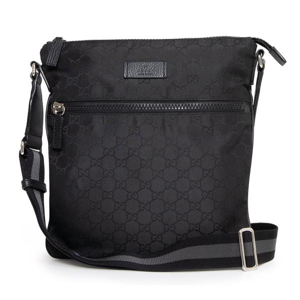GUCCI ショルダーバッグ　メッセンジャーバッグ GUCCI（グッチ） （美品）GUCCI 449184 メッセンジャー GGナイロン