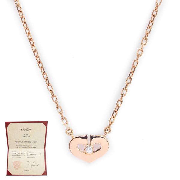 Cartier（カルティエ） （美品）Cartier B3040400 Cハート K18PG 750