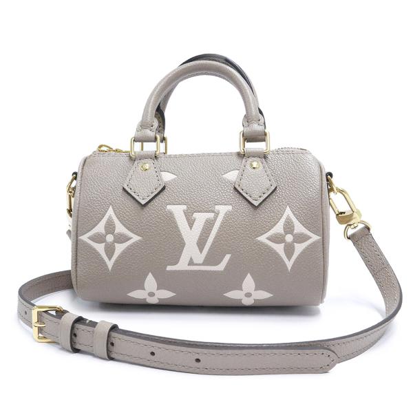 新品 ルイヴィトン Louis Vuitton ショルダーバッグ ナノ・スピーディ トゥルトレール/クレーム ルイヴィトン ハンドバッグ レディース ナノ・スピーディ モノグラム