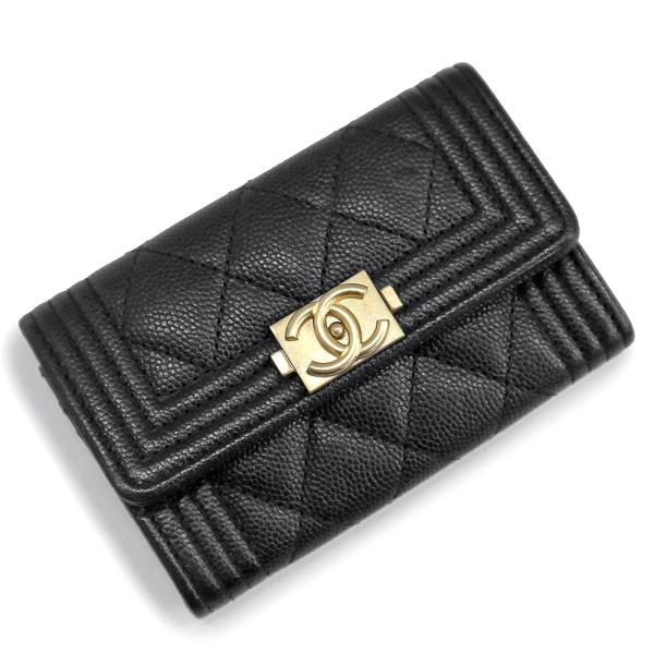 CHANEL⭐️シャネル⭐️財布⭐️マトラッセ⭐️カードケース⭐️美品 CHANEL（シャネル） （美品）CHANEL A80603 ボーイシャネル マトラッセ