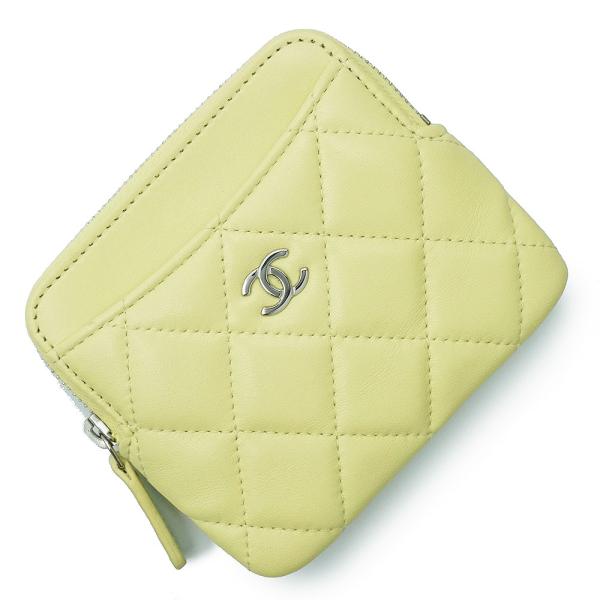 もあ様CHANEL マトラッセ ジップパース　キャビアスキン　AP2061 もあ様CHANEL マトラッセ ジップコインパース キャビアスキン AP2061の