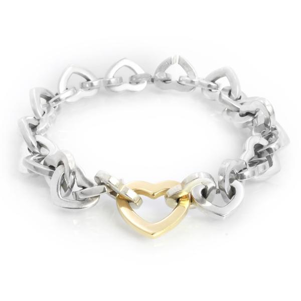 くるる。TIFFANY & Co. ハートリンク ブレスレット TIFFANY&Co.（ティファニー） （中古）TIFFANY&Co. ハートリンク SV925