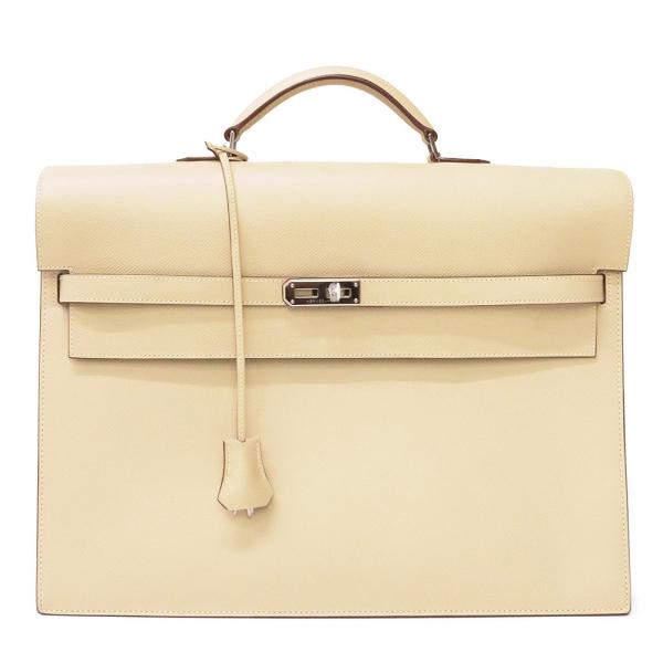エルメス HERMES ケリーデペッシュ38 エプソン ブラック シルバー金具 Kelly 未使用品 HERMES エルメス ケリー デペッシュ 38 ビジネスバッグ