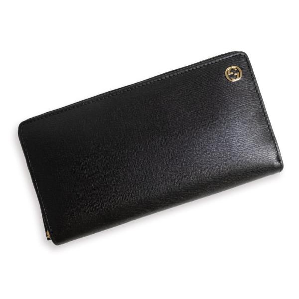 GUCCI オールドグッチ Gロゴ金具 レザー財布 ブラック　シリアル有　美品 GUCCI（グッチ） （新品・未使用品）GUCCI 309705 ベティ インター