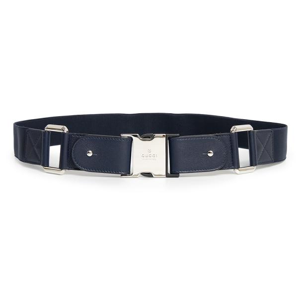 GUCCI（グッチ） （未使用 展示品）GUCCI 236267 レザー ゴム ネイビー