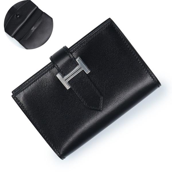 ✨極美品✨エルメス　エヴリン　ケース　小銭入れ　ブラック HERMES（エルメス） （未使用 展示品）HERMES ベアン ミニ