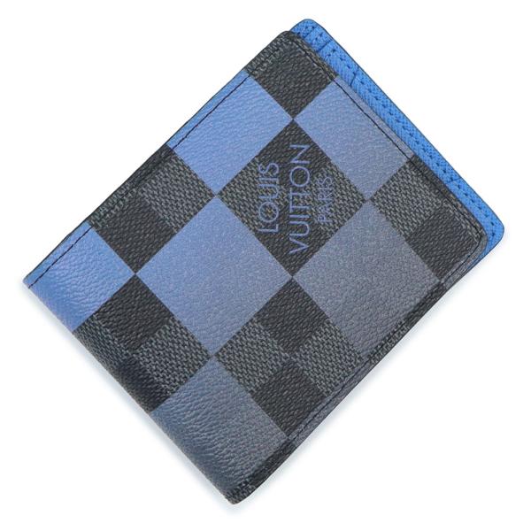 LOUIS VUITTON　ポルトフォイユ・ミュルティプル　ブルー LOUIS VUITTON（ルイ・ヴィトン） （未使用保管品）LOUIS VUITTON ルイ