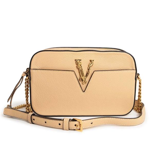 未使用 展示品）VERSACE ヴェルサーチ 1002872 ヴィルトゥス レザー