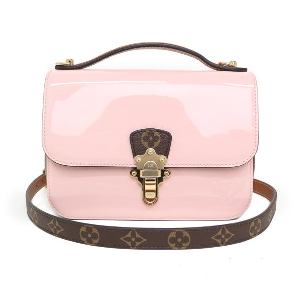(新品・未使用品)ルイ ヴィトン LOUIS VUITTON ヴェルニ チェリーウッド BB 斜め掛け ショルダー ハンドバッグ ローズバレリーヌ ピンク M51952 箱付 (新品・未使用品)ルイ ヴィトン LOUIS VUITTON ヴェルニ チェリーウッド BB 斜め掛け ショルダー ハンドバッグ ローズバレリーヌ ピンク M51952 箱付