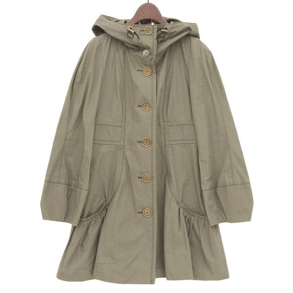 バーバリーブルーレーベル BURBERRY BLUE LABEL ギャザー フレア  