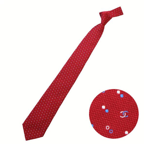 ネクタイ ロゴ レギュラータイ レギュラータイ Ch26 メンズファッション Ch26 Hc ブランドステーション 小紋 シャネル レギュラータイ シルク Chanel