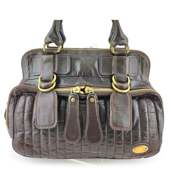 【BIGお買い物ラリー★30%OFFセール中】クロエ Chloe トートバッグ フリンジ付き ベージュ レディース 中古 Chloe（クロエ） 【初売りSALE☆30%OFF】クロエ トートバッグ