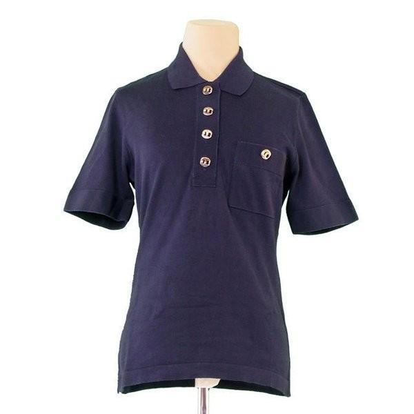 サルヴァトーレ フェラガモ ポロシャツ カットソー レディース ♯M