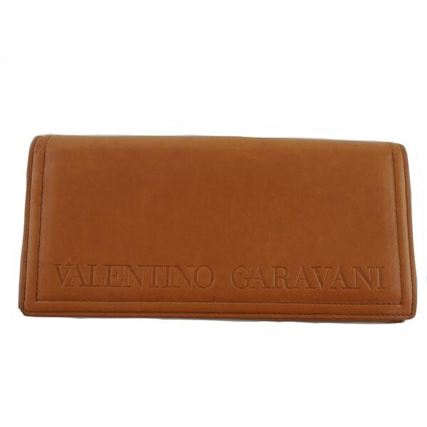 30%OFFクーポン】ヴァレンティノ 長札入れ レディース ブラウン 中古
