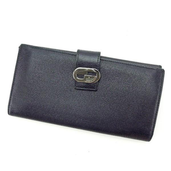 グッチ Wホック 長財布 ホースビット ブラックシック レディース GUCCI（グッチ） 【X'masセール☆30%OFFクーポン】グッチ 長財布 W