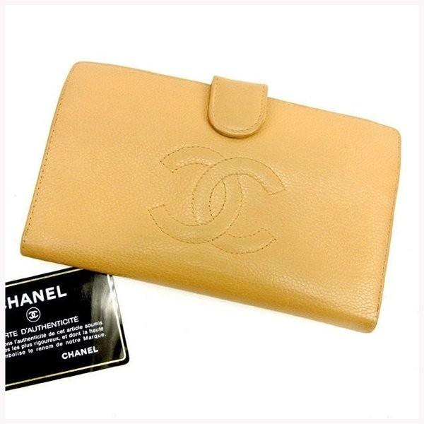 がま口財布 Chanel メンズ可 シャネル ココマーク メンズ可 T ブランドデポtokyo 財布 ファッション 長財布