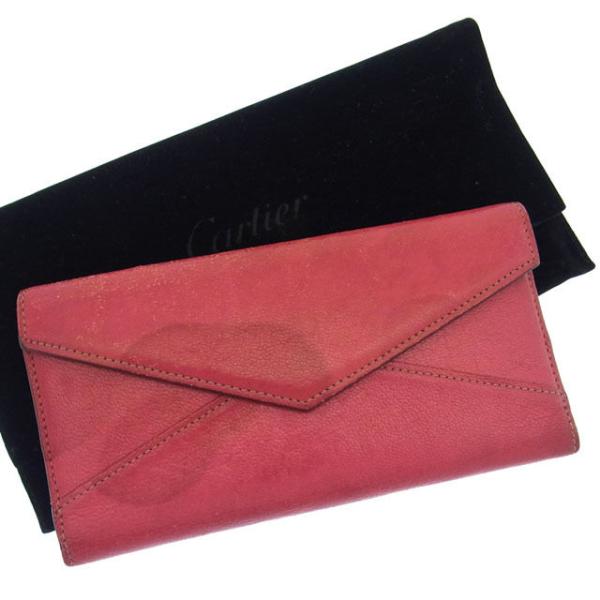 Cartier カルティエ 長財布 /ファスナー/三つ折り レディース 