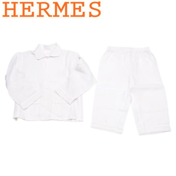 HERMES エルメス パジャマ シャツ パンツ ルームウェア レディース 