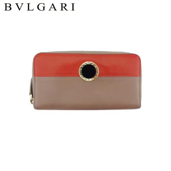 未使用 ブルガリ コローレ ラウンドファスナー バイカラー 長財布 BVLGARI（ブルガリ） 【ウィンターSALE☆30%OFF】ブルガリ 長財布