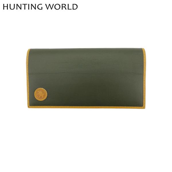 Hunting World ハンティングワールド 長財布 ファスナー付き Hunting World ハンティングワールド 長財布 ファスナー付き