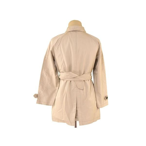 バーバリー コート ボタン ジップ 140aサイズ Burberry キッズ トレンチ 期間限定で特別価格 中古 シングル