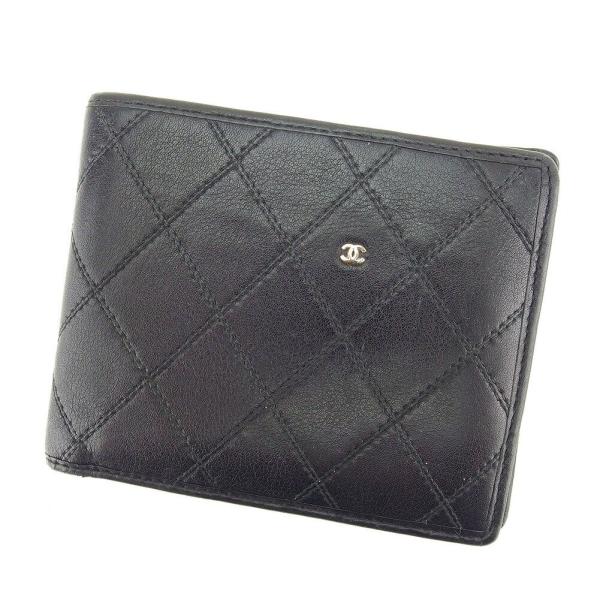 【美品】CHANEL シャネル　ビコローレ　二つ折り財布 CHANEL（シャネル） ビコローレ Wホック 二つ折り財布 レディース