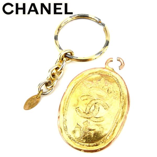 希少】 CHANEL シャネル キーリング ゴールド ヴィンテージ 男女兼用 希少】 CHANEL シャネル キーリング ゴールド ヴィンテージ 男女兼用
