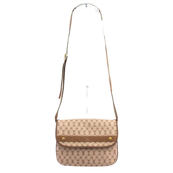 【X'masセール★30%OFF】ニナリッチ NINA RICCI ショルダーバッグNマーク ベージュ ブラウン レディース 中古 初売りSALE☆30%OFFクーポン】ニナリッチ NINA RICCI ショルダーバッグ