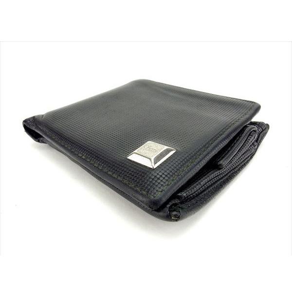グッチ Gucci 財布 二つ折り財布 ロゴプレート ブラック シルバー メンズ 中古 :C2207:BRAND DEPOT - 通販 - Yahoo!ショッピング