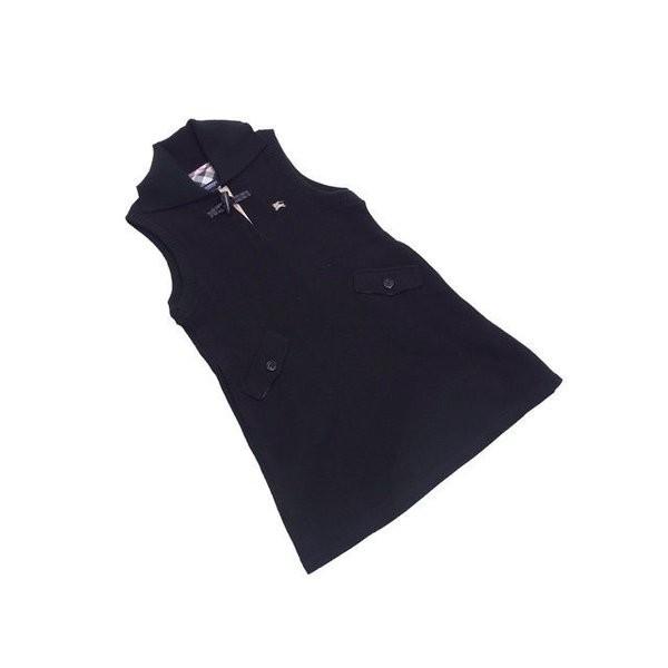 バーバリー Burberry ワンピース ホース刺繍 キッズ110a 市場 レディース 中古 ブラック