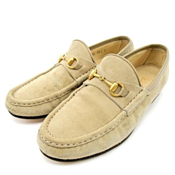 グッチ ｇｕｃｃｉ シューズ 靴 メンズ可 35ハーフ E1422 アイテム勢ぞろい ホースビット 人気 中古 セール