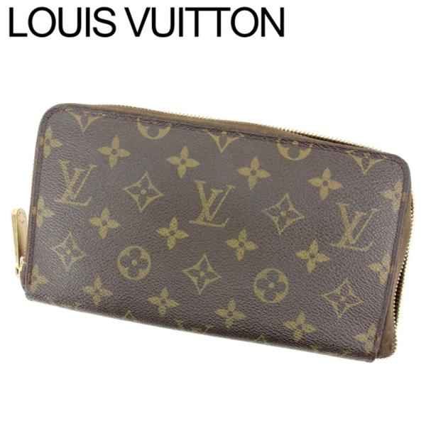 店舗 ルイ ヴィトン Louis Vuitton 長財布 ラウンドファスナー メンズ可 モノグラム M 中古 ジッピーオーガナイザー 財布