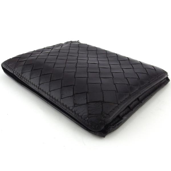 ボッテガ ヴェネタ 二つ折り 財布 a W新作送料無料 ミニ財布 メンズ Veneta Bottega イントレチャート 中古