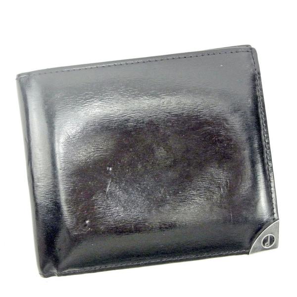 ダンヒル お得 Dunhill 二つ折り 財布 レディース セール メンズ 人気 G1403 中古