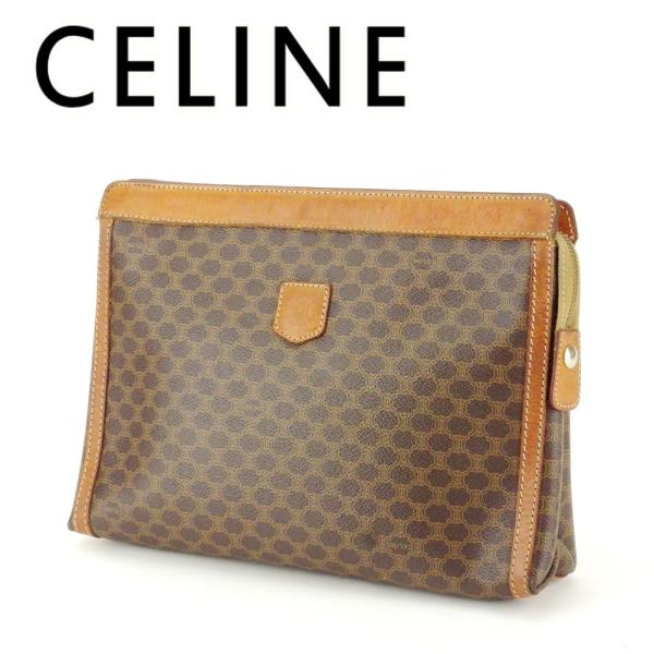 セカンドバッグ レディース その他レディースバッグ レディースファッション Celine クラッチバッグ メンズ 人気 L2654 メンズ セール L2654 Brand 中古 セリーヌ マカダム Depot 正規逆輸入品