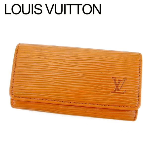 ルイ ヴィトン Louis Vuitton 男女兼用 キーケース 4連キーケース レディース メンズ 人気 P934 エピ ミュルティクレ4 廃盤 中古