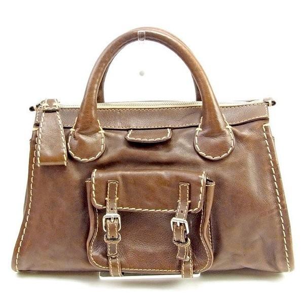 クロエ Chloe バッグ ハンドバッグ エディス ブラウン系 レディース メンズ 中古 Bag Buyee Servis Zakupok Tretim Licom Buyee Pokupajte Iz Yaponii