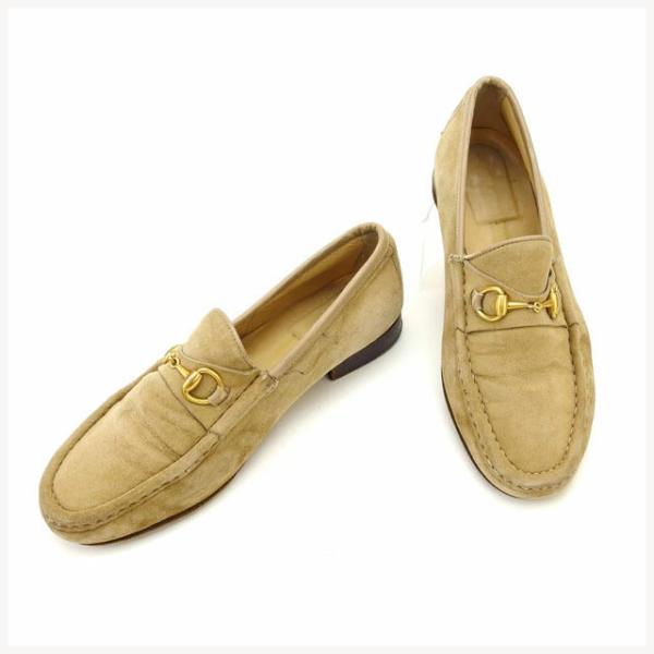 GUCCI（グッチ） ローファー ＃361/2C レディース ビット金具
