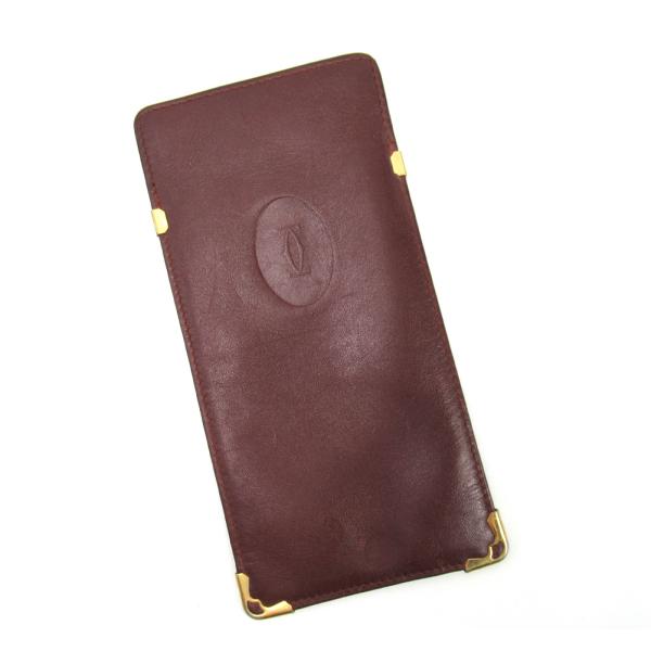 流行のアイテム カルティエ メガネケース 眼鏡 ケース レディース 中古 マストライン メンズ ｃａｒｔｉｅｒ