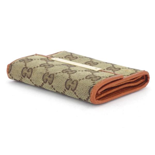 グッチ 三つ折り 財布 在庫一掃 レディース メンズ ｇｕｃｃｉ 中古 Gg柄
