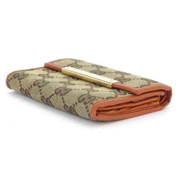 グッチ 三つ折り 財布 在庫一掃 レディース メンズ ｇｕｃｃｉ 中古 Gg柄