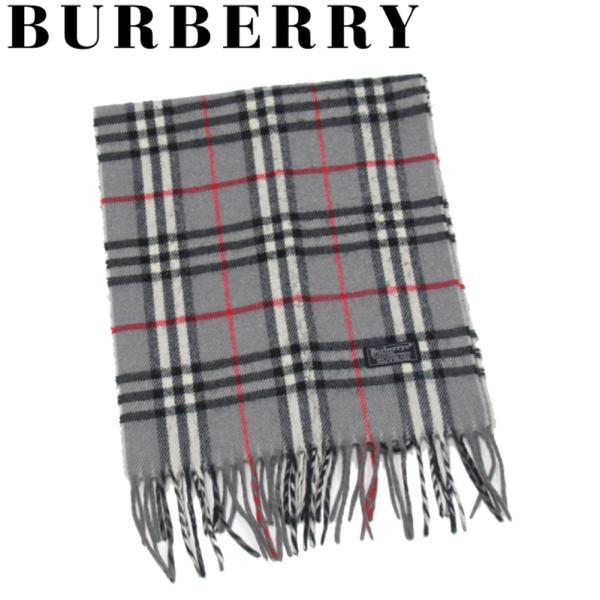 時間指定不可 バーバリー マフラー フリンジ付き レディース Burberry 中古 チェック メンズ