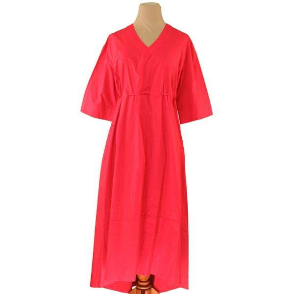 エミ ワンピース フレアー ワンピ レディース 0サイズ 商舗 Emmi ウエストドロスト Vネック 中古