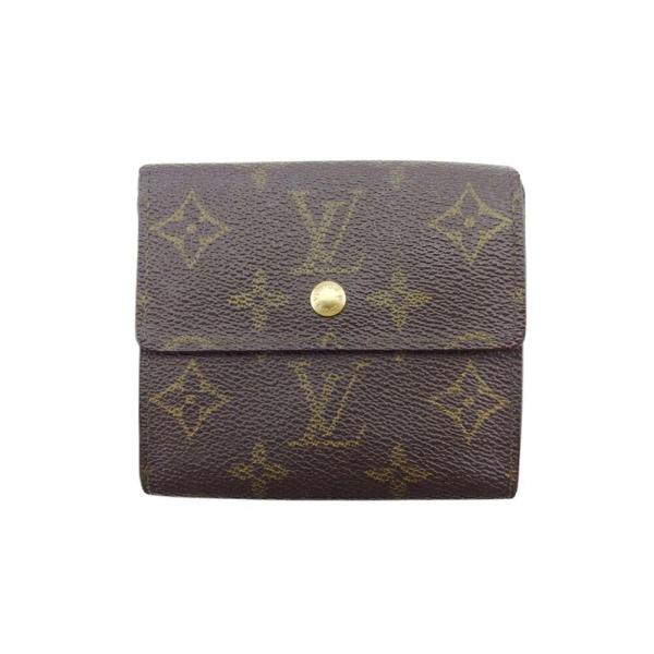 【BIGお買い物ラリー★30%OFFセール中】ルイ・ヴィトン LOUIS VUITTON 二つ折り財布モノグラム ポルトモネビエカルトクレディ ブラウン レディース 中古 LOUIS VUITTON（ルイ・ヴィトン） 【初売りSALE☆30%OFFクーポン】ルイ