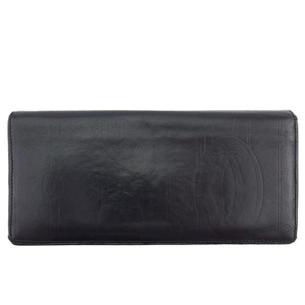 【BIGお買い物ラリー★30%OFFセール中】カルティエ CARTIER 長財布ハッピーバースデー ブラック シルバー レディース 中古 Cartier（カルティエ） 【初売りSALE☆30%OFFクーポン】カルティエ 長