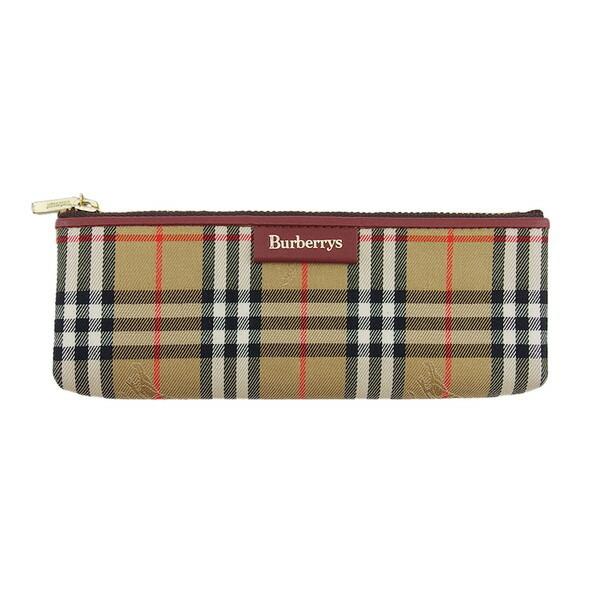 BURBERRY バーバリー ペンケース ノバチェック　新品未使用 BURBERRY（バーバリー） ペンケース ノバチェック ブラック ベージュ